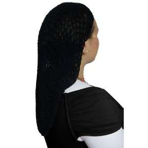  Black Extra Long Hair Net Snood