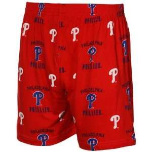    Philadelphia Phillies Red Maverick Boxer Shorts