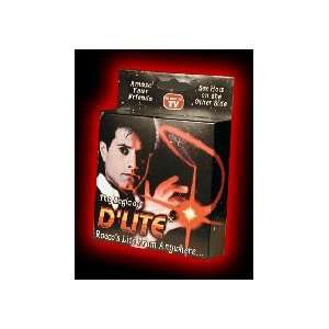  DLite, Single   Red   Close Up / Stage Magic tric Toys 