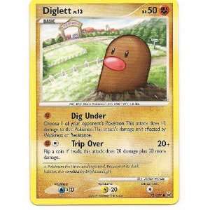  Diglett 72/127 Platinum Common Toys & Games