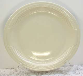 Shenango China Restaurant Ware White Rib Eye Pattern Oval Plate 10x11 