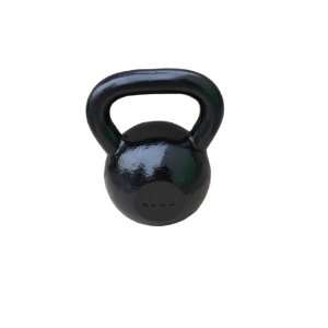    SUNNY HEALTH & FITNESS BLACK KETTLE BELL 50LB 