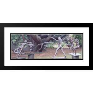  Buick, Robin 40x20 Framed and Double Matted Dancing Circle 