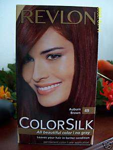 NIB Revlon Auburn Brown Colorsilk #49  