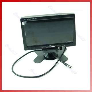  TFT LCD Color Display Car Rearview Headrest Monitor DVD VCR Reversing