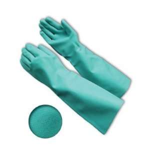 Pip Gloves   22 Mil Green Sand Patch Nitrile Gloves 