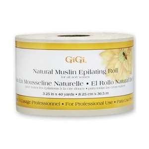  GIGI Natural Muslin Roll Beauty