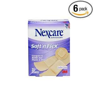  Nexcare Softn Flex Bandage, Assorted Sizes Latex Free, 35 