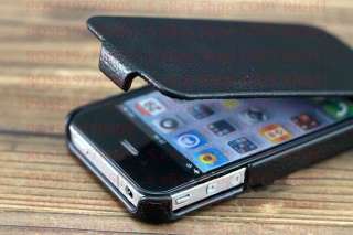   Leather Case Pouch Sleeve Bag f. Genuine Apple iPhone 4 and 4S  