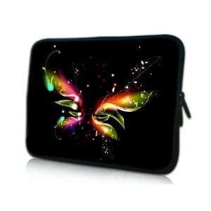  10 10.2 Netbook / Laptop Sleeve colourful butterfly 