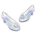  Princess Cinderella Glass Slippers Shoes Costume Light up 