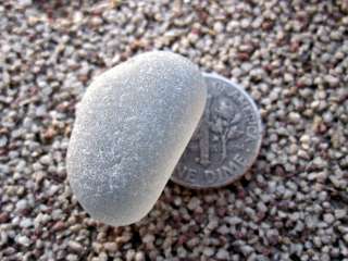 Genuine Flawless Perfect Old Gray Beach Sea Glass Surf Tumbled Real 