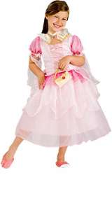 Princess Pink Girls Dress Set Halloween Costume 4 6 NWT  