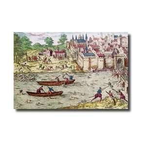  Massacre Of Tours In July 1562 Giclee Print