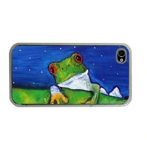  Frog Iphone 4 or 4s Case   Starry Night