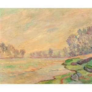  Hand Made Oil Reproduction   Armand Guillaumin   32 x 26 