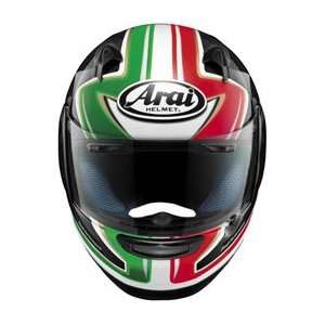  Arai Profile Italian Flag Graphic Helmet Large Automotive