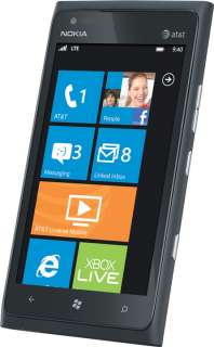  Nokia Lumia 900 4G Windows Phone, Black (AT&T) Cell 