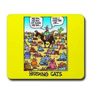  Herding Cats Cats Mousepad by 