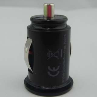 Mini USB Dual 2 Port USB Car Charger Adapter for iPod Touch iPhone 3 4 