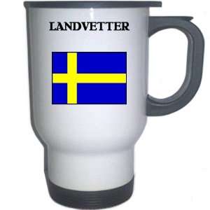  Sweden   LANDVETTER White Stainless Steel Mug 
