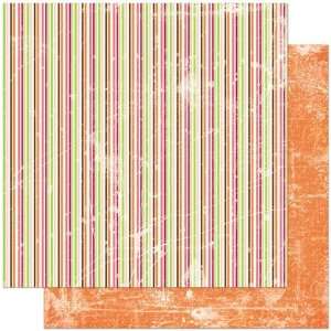  Vicki B. Double Sided Heavy Weight Paper 12X12 Stripe 