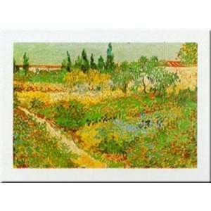 Vincent Van Gogh   Flowering Garden With Path 