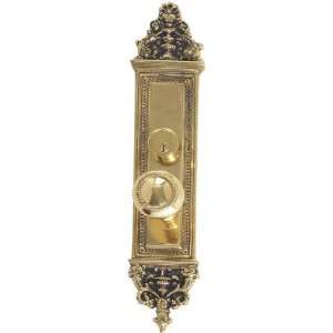   K523N 610 Apollo Highlighted Brass Keyed Entry Morti