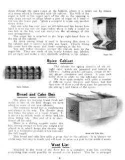 1908 Hoosier Cabinet Catalog   Many Models  