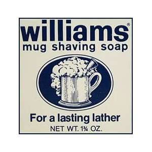 Williams Mug Shaving Soap Regular 1.75 oz  Grocery 