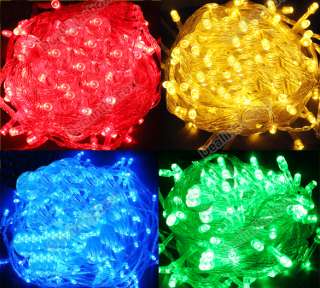 100 LED 10M Color Fairy Lights Decorative Christmas Party Twinkle 