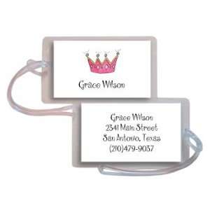  personalized luggage tags ? little princess tag