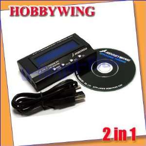  hobbywing 2in1 advanced professional lcd program box+ 