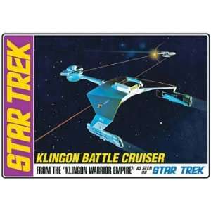  AMT 1/650 Star Trek Klingon Battle Cruiser Model Kit Toys 