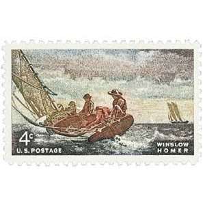  #1207   1962 4c Winslow Homer U. S. Postage Stamp Plate 