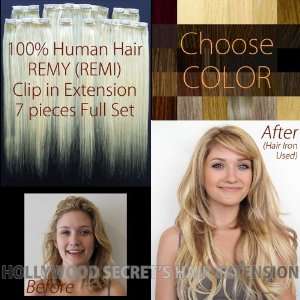   Photo for Hollywood Secrets Clip in Clip on Hair Extensions Beauty