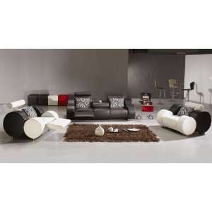  Vig Furniture 3088 Modern Black Living Room Furniture 