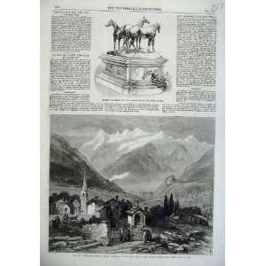  Modane Tunnel Under Mount Cenis 1869 Ornament Lancers 