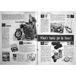   MOTOR CYCLE MAGAZINE 1964 HONDA ADSETT GRAHAM SIDECAR
