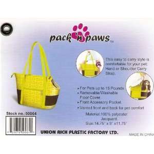  Pack n Paws Fashion Pet Carrier / Purse   Green Kitchen 