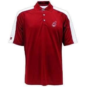  Cleveland Indians Force Polo Shirt (Team Color) Sports 