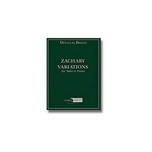  Zachary Variations for Tuba and Piano Musical Instruments