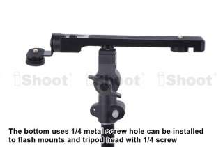 Metal★Flash Mount∥Bracket►Camera DSLR with 1/4 Screw 