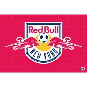  Red Bulls MLS Logo Poster Print