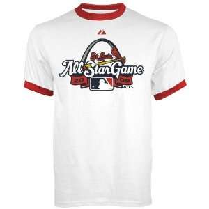  Majestic 2009 MLB All Star Game St. Louis Logo White 