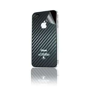 Hornettek TPU CARBON Diamond Shield Protection Film for iPhone 4/4S 