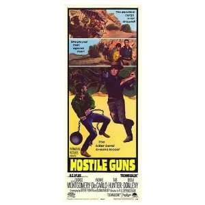  Hostile Guns Original Movie Poster, 14 x 36 (1967)