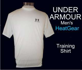 NEW Mens UNDER ARMOUR HeatGear Training Jersey SHIRT S  