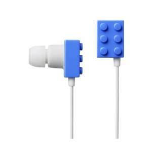  Colourful Legostyle Playbrick Earphones blue Cell Phones 