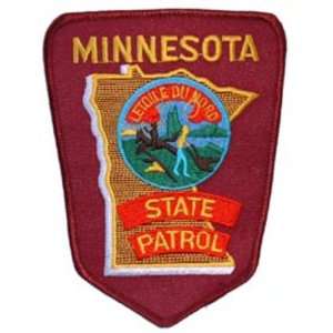  Police Minnesota State Patrol Patch Patio, Lawn & Garden